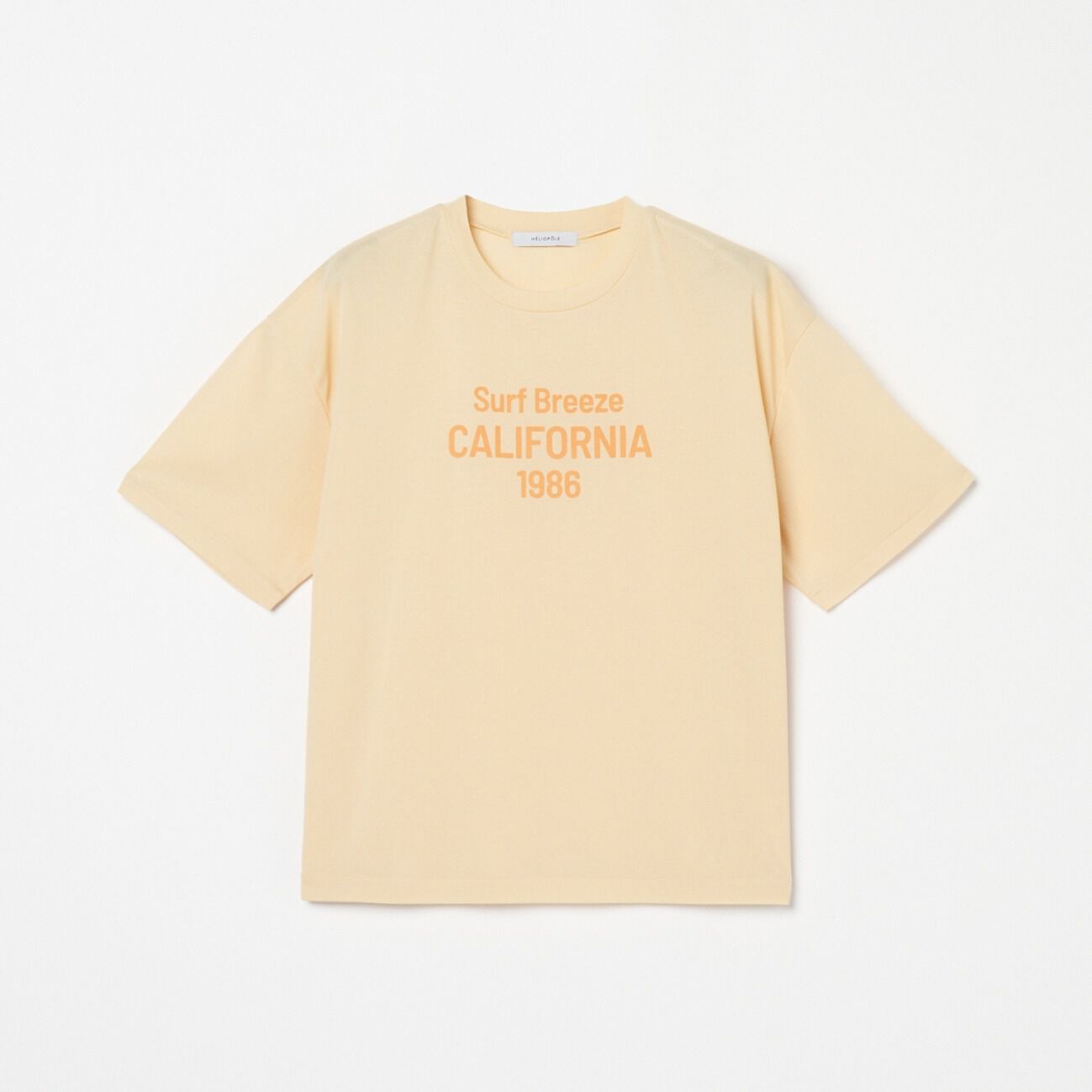 HELIOPOLE「HELIOPOLE CALIFORNIA LOGO TEE」|Tシャツ・カットソー|イエロー