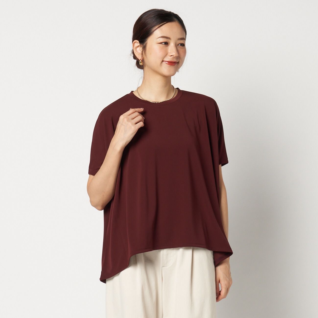  「three dots DOLMAN LOOSE TEE」|Tシャツ・カットソー|