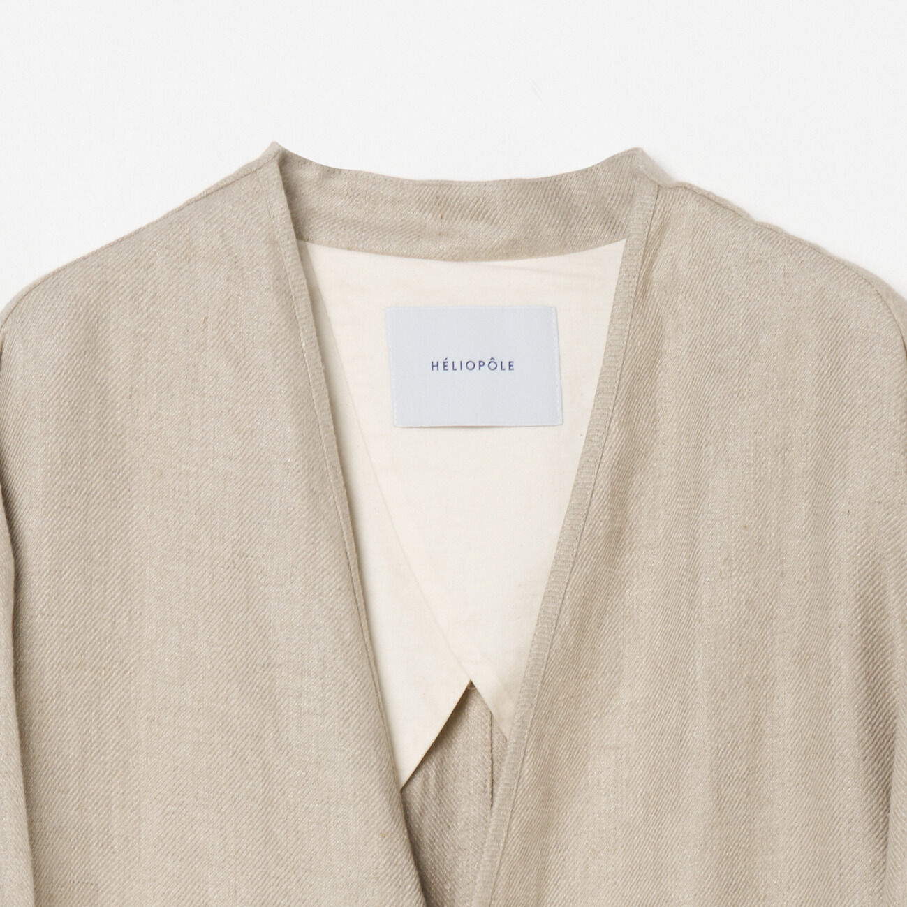 HELIOPOLE「HELIOPOLE DUNGAREES LINEN COAT」|トレンチコート|