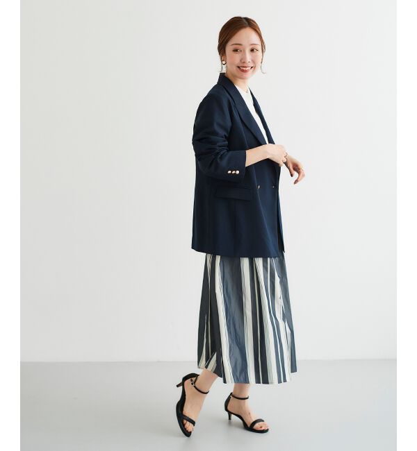 le.coeur blanc「タフタギャザーボリュームスカート」|スカート|