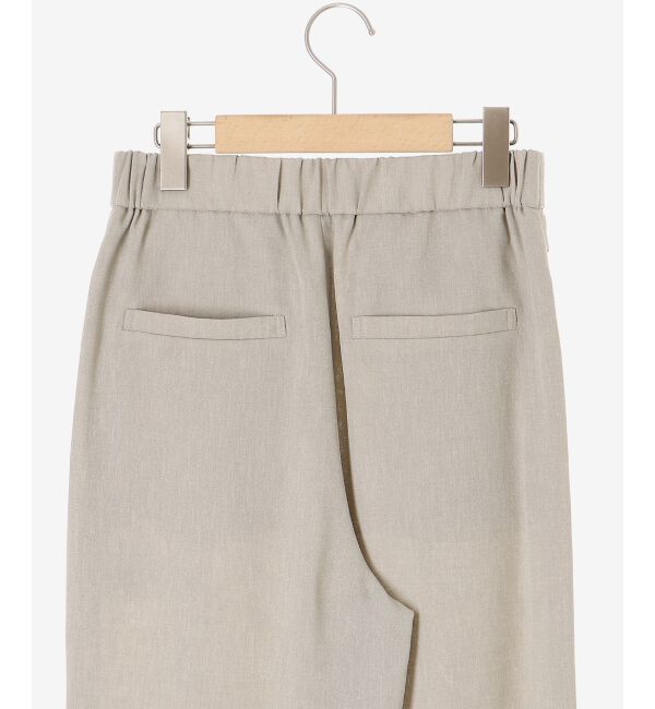 le.coeur blanc「リネンライクツイルワイドパンツ」|その他|