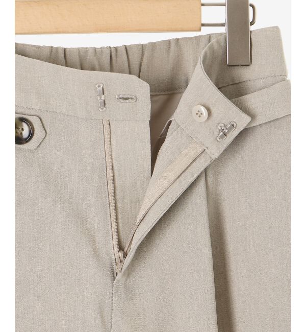 le.coeur blanc「リネンライクツイルワイドパンツ」|その他|