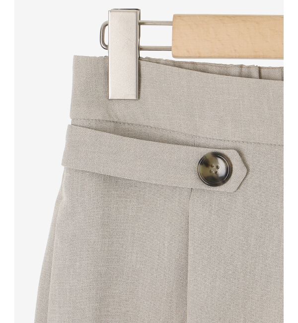 le.coeur blanc「リネンライクツイルワイドパンツ」|その他|