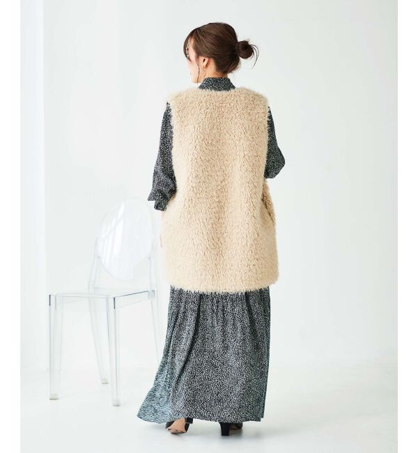 le.coeur blanc「TORRAZZO DONNAエコムートン&times;ボア2wayベスト」|その他|