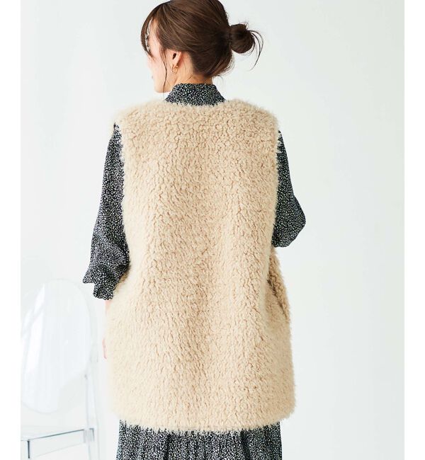 le.coeur blanc「TORRAZZO DONNAエコムートン&times;ボア2wayベスト」|その他|