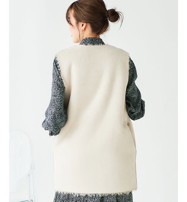 le.coeur blanc「TORRAZZO DONNAエコムートン&times;ボア2wayベスト」|その他|