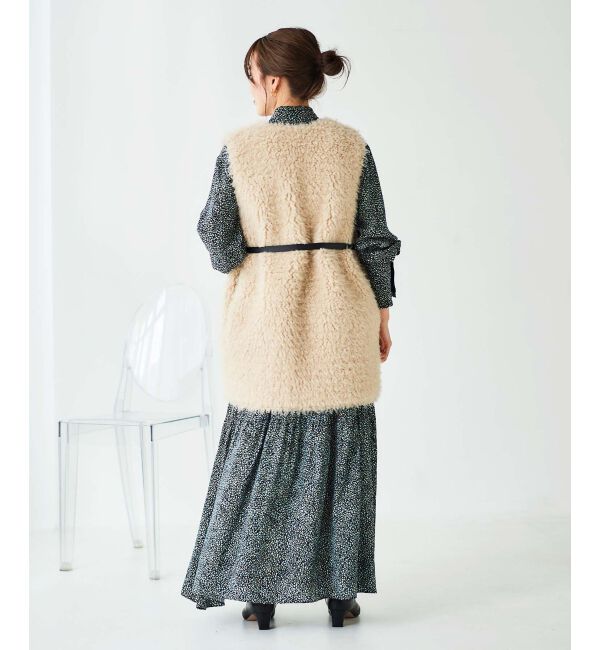 le.coeur blanc「TORRAZZO DONNAエコムートン&times;ボア2wayベスト」|その他|