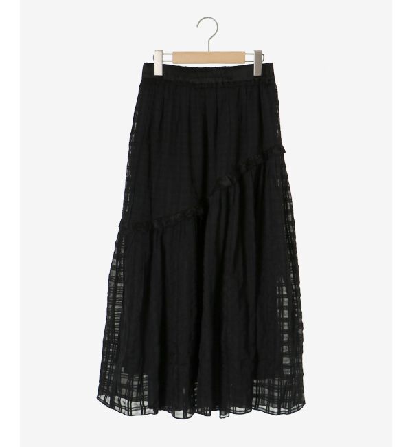 le.coeur blanc「Fanakaシャドーチェックスカート」|スカート|