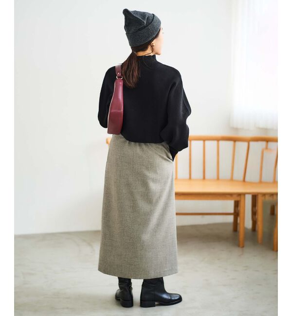 le.coeur blanc「《手洗い可能》3WAYレイヤードニット」|ニット・セーター|