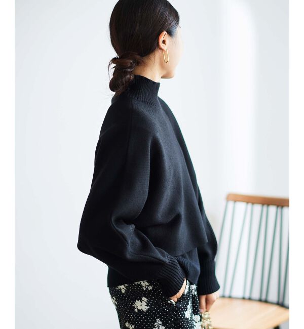 le.coeur blanc「《手洗い可能》3WAYレイヤードニット」|ニット・セーター|