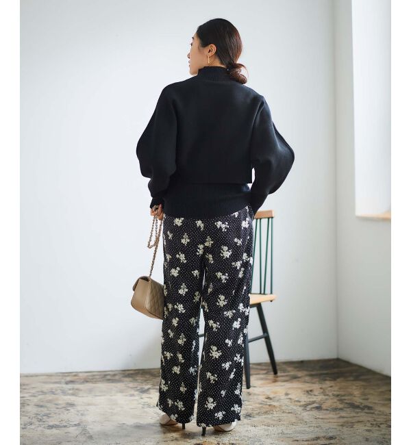 le.coeur blanc「《手洗い可能》3WAYレイヤードニット」|ニット・セーター|