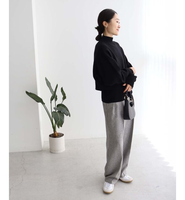 le.coeur blanc「《手洗い可能》3WAYレイヤードニット」|ニット・セーター|