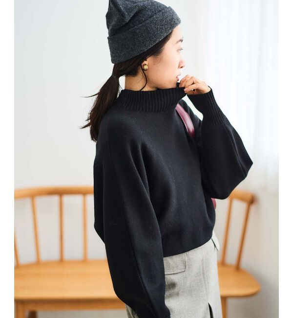 le.coeur blanc「《手洗い可能》3WAYレイヤードニット」|ニット・セーター|