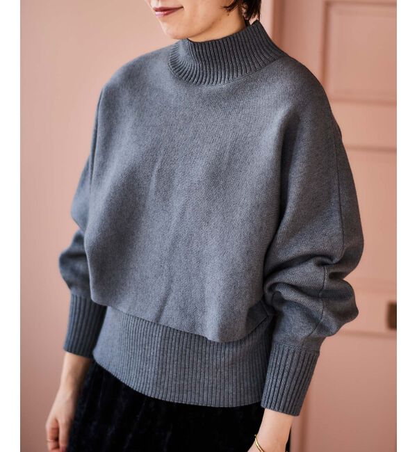 le.coeur blanc「《手洗い可能》3WAYレイヤードニット」|ニット・セーター|