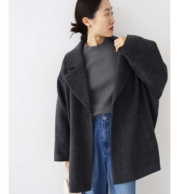 le.coeur blanc「《手洗い可能》3WAYレイヤードニット」|ニット・セーター|