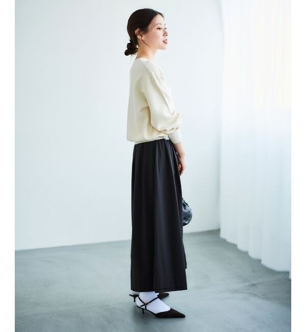 le.coeur blanc「《手洗い可能》TORRAZZO DONNA別注フラワーモチーフニット」|ニット・セーター|