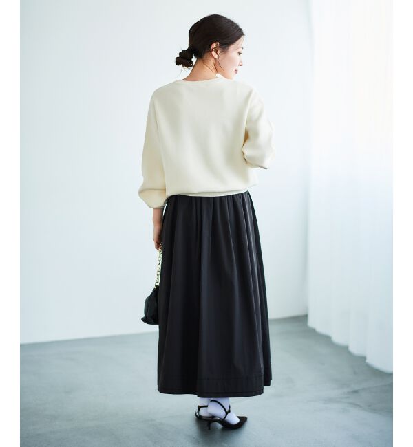 le.coeur blanc「《手洗い可能》TORRAZZO DONNA別注フラワーモチーフニット」|ニット・セーター|