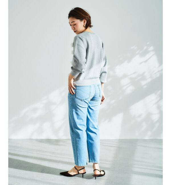 le.coeur blanc「《手洗い可能》TORRAZZO DONNA別注フラワーモチーフニット」|ニット・セーター|