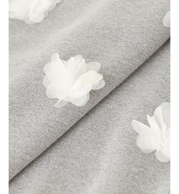 le.coeur blanc「《手洗い可能》TORRAZZO DONNA別注フラワーモチーフニット」|ニット・セーター|