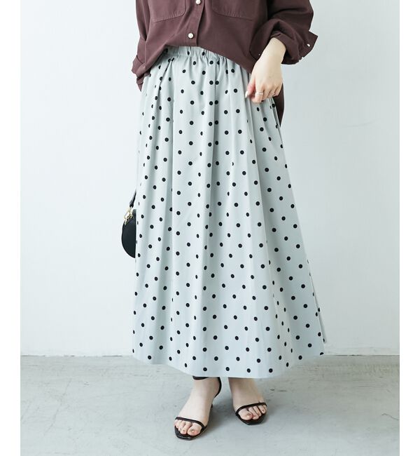  「リバーシブルタフタスカート」|スカート|