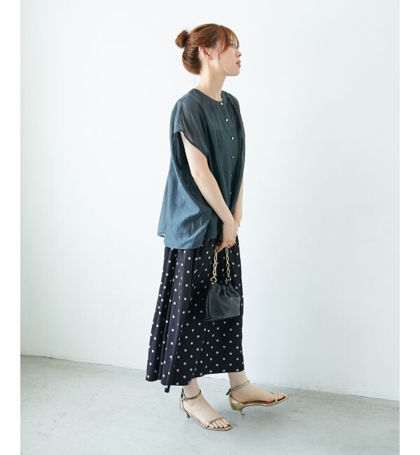  「リバーシブルタフタスカート」|スカート|