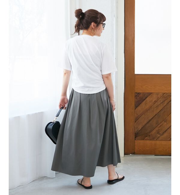  「リバーシブルタフタスカート」|スカート|