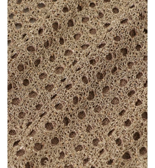  「スパンコールメッシュニットプルオーバー」|ニット・セーター|