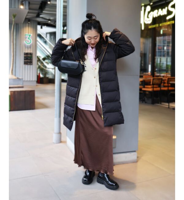  「メッセージ刺繍Vカーディガン」|カーディガン|