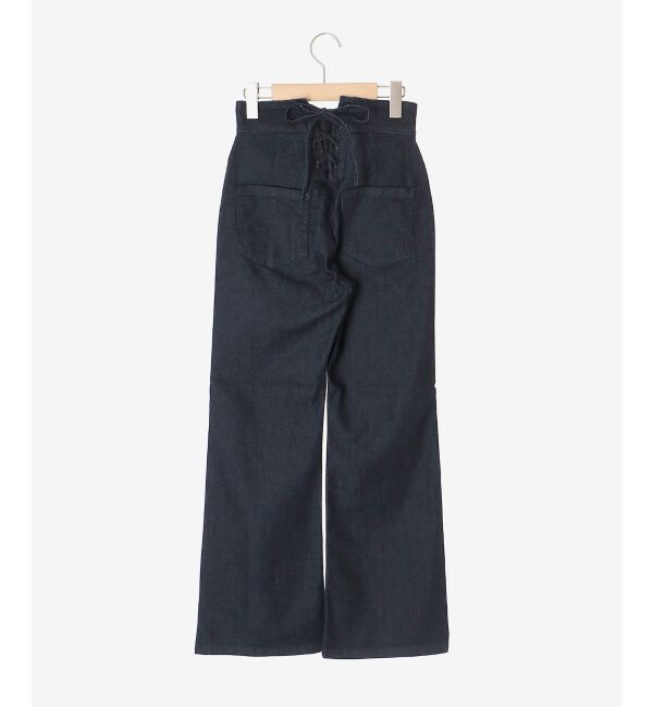 MAJESTICLEGON「美脚フレアデニムパンツ」|デニム|