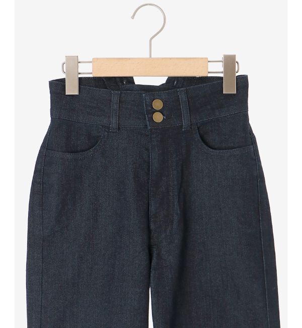 MAJESTICLEGON「美脚フレアデニムパンツ」|デニム|