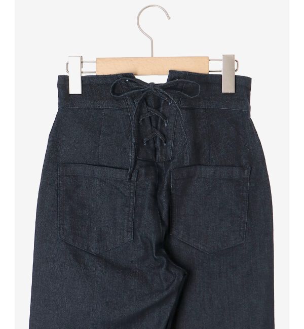 MAJESTICLEGON「美脚フレアデニムパンツ」|デニム|