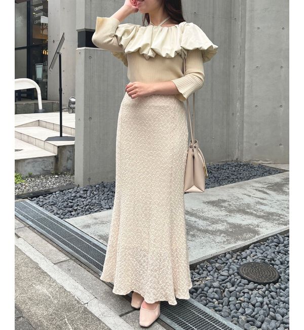 MAJESTICLEGON「バルーンカラーニット」|ニット・セーター|