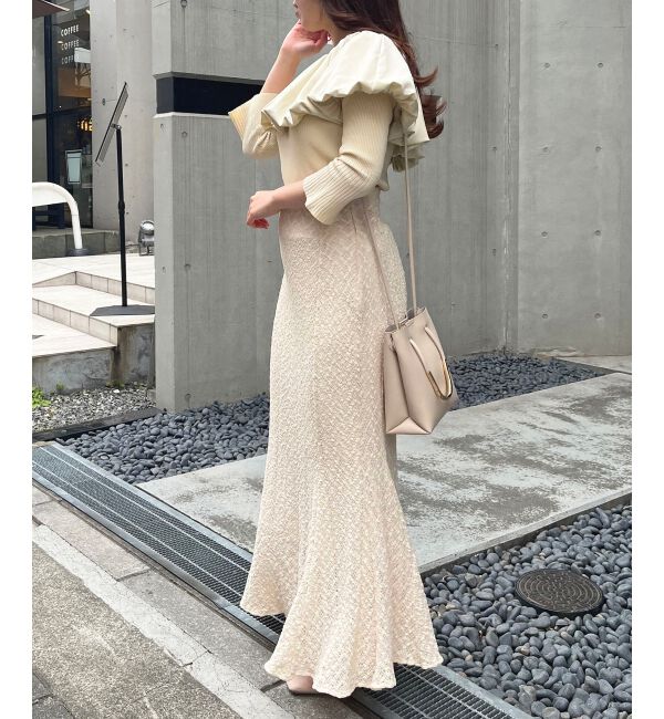 MAJESTICLEGON「バルーンカラーニット」|ニット・セーター|