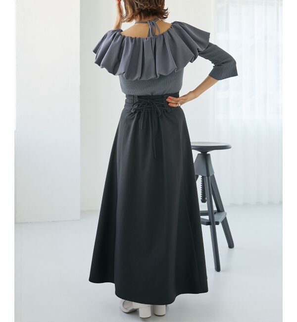 MAJESTICLEGON「バルーンカラーニット」|ニット・セーター|