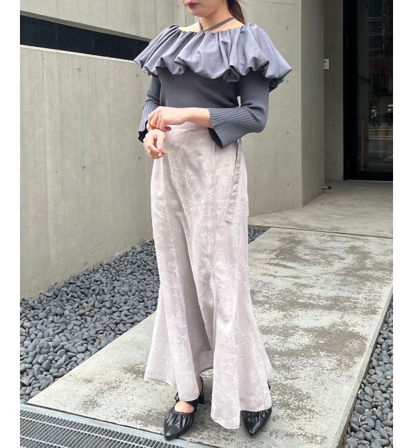 MAJESTICLEGON「バルーンカラーニット」|ニット・セーター|