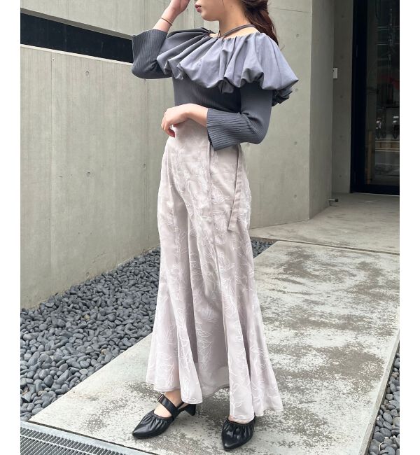 MAJESTICLEGON「バルーンカラーニット」|ニット・セーター|