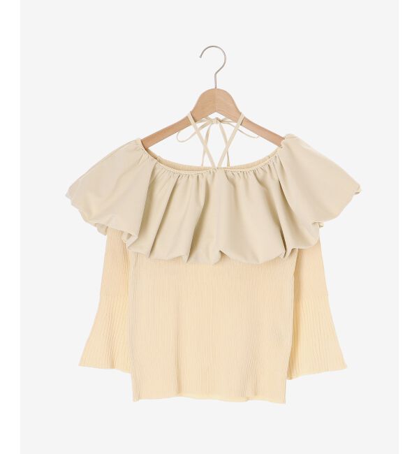 MAJESTICLEGON「バルーンカラーニット」|ニット・セーター|