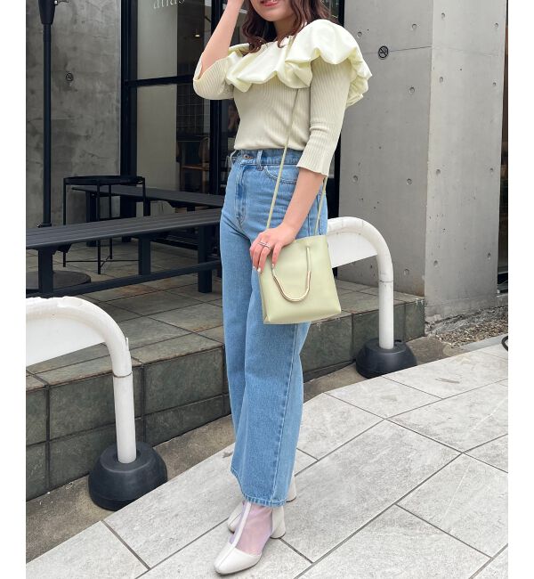 MAJESTICLEGON「バルーンカラーニット」|ニット・セーター|