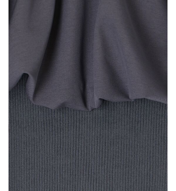 MAJESTICLEGON「バルーンカラーニット」|ニット・セーター|