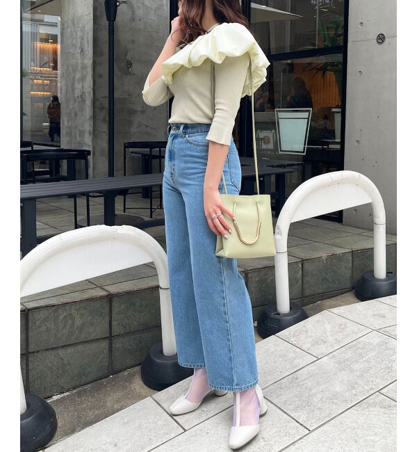 MAJESTICLEGON「バルーンカラーニット」|ニット・セーター|