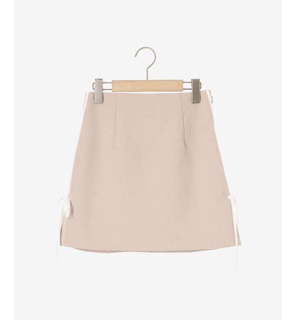 MAJESTICLEGON「ラインリボンミニスカート」|スカート|