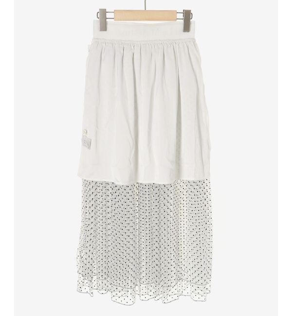 MAJESTICLEGON「ウエストロゴチュールスカート」|スカート|