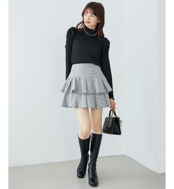 MAJESTICLEGON「Ladyライクパワショルトップス」|Tシャツ・カットソー|