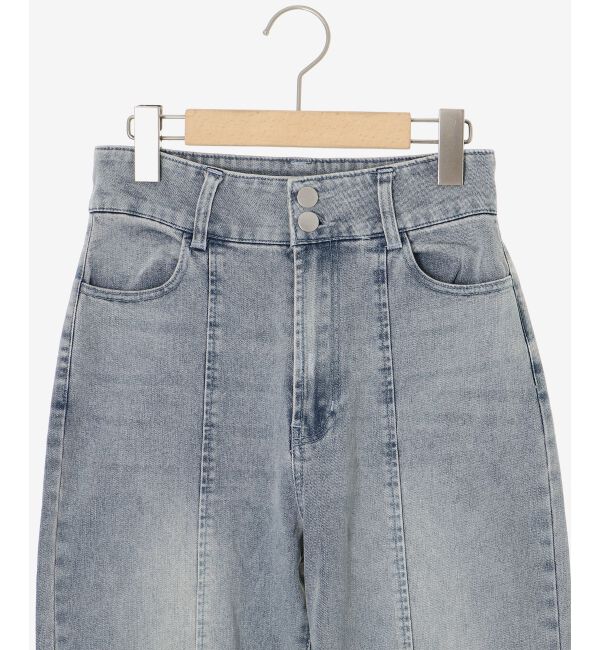 MAJESTICLEGON「サイドレースアップ美脚デニム」|デニム|