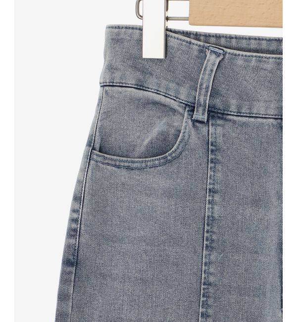 MAJESTICLEGON「サイドレースアップ美脚デニム」|デニム|