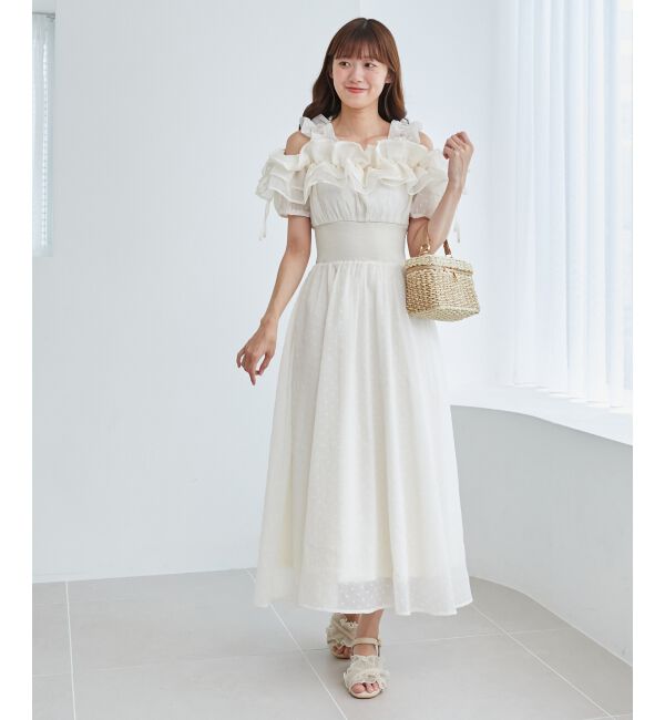  「シアーフリルサンダル」|サンダル|