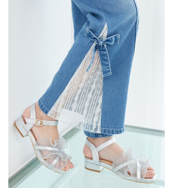  「シアーフリルサンダル」|サンダル|