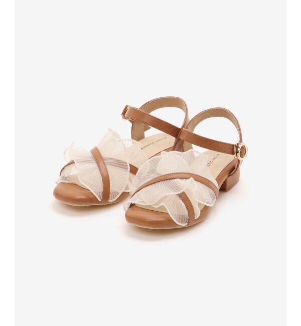  「シアーフリルサンダル」|サンダル|
