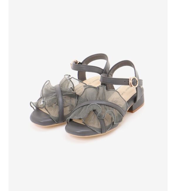  「シアーフリルサンダル」|サンダル|