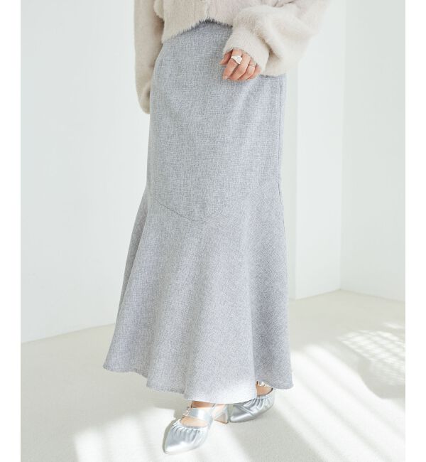 MAJESTICLEGON「ツイードマーメイドロングスカート」|スカート|